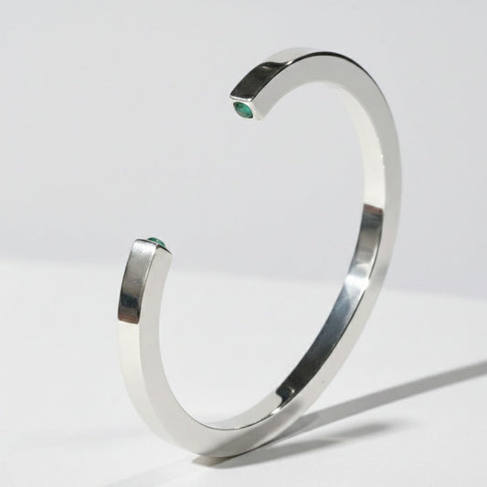 Emerald Accent Cuff