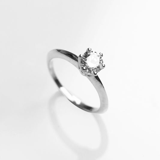 Celestial Solitaire Ring