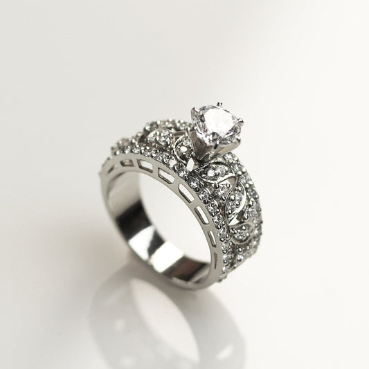 The Ethereal Crown Ring