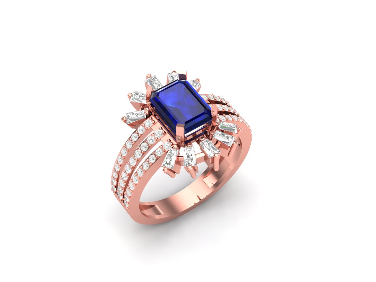 Imperial Blue Sunburst