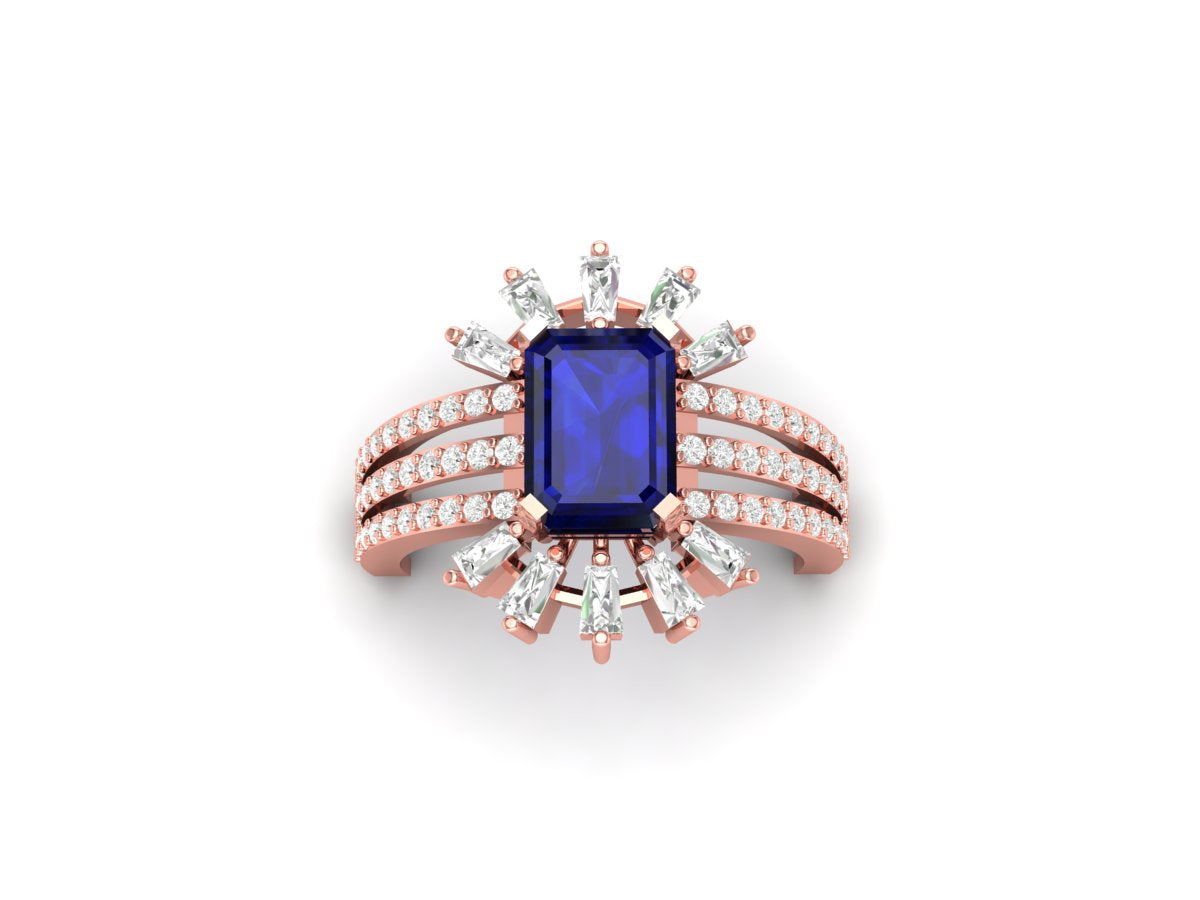 Imperial Blue Sunburst