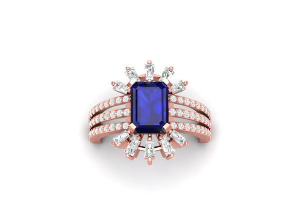 Imperial Blue Sunburst