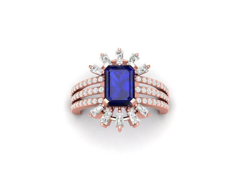 Imperial Blue Sunburst