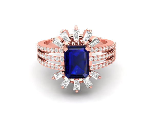 Imperial Blue Sunburst