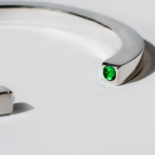 Emerald Accent Cuff