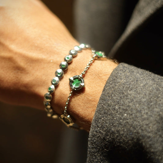 Emerald Tennis Bracelet