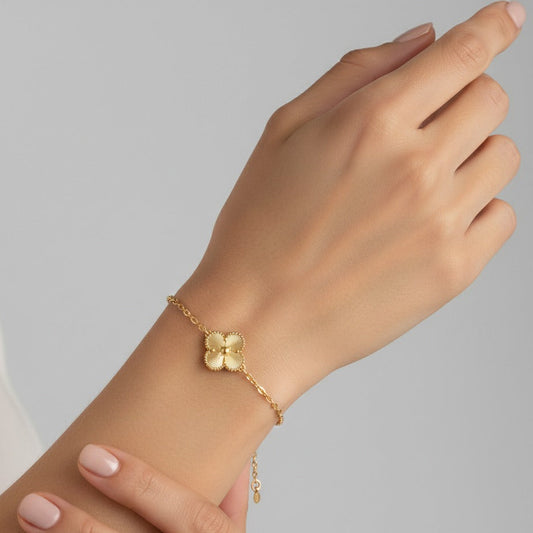 Radiant Clover Bracelet