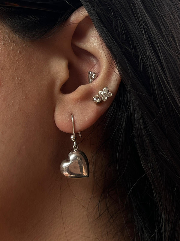 Amora Heart Drop Earrings