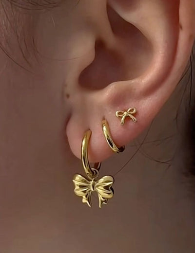 Crystal Wave Statement Earrings